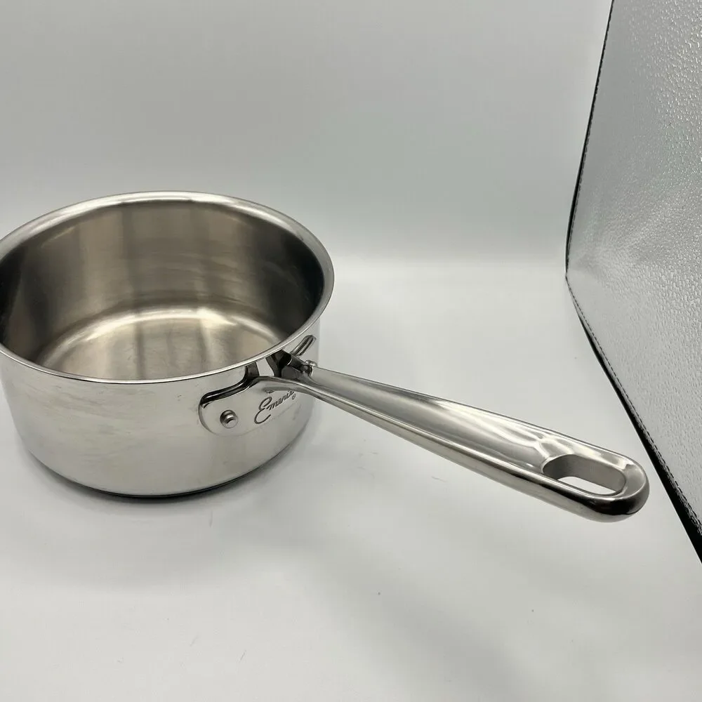 Emeril Lagasse 2 Qt Saucepan Copper Core Stainless Steel All Clad NO LID